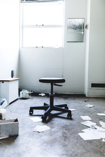 Abandoned USC Hospital photograph