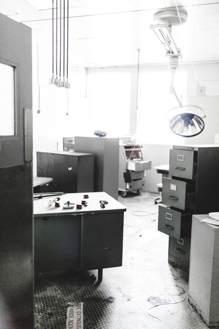 Abandoned USC Hospital photograph
