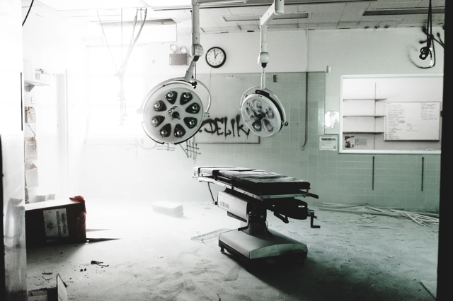 Abandoned USC Hospital photograph