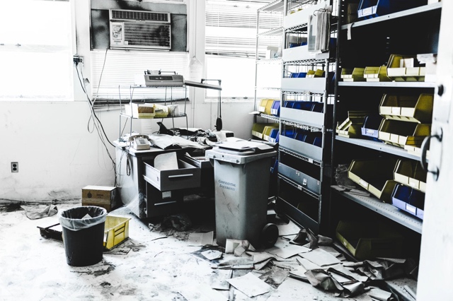 Abandoned USC Hospital photograph