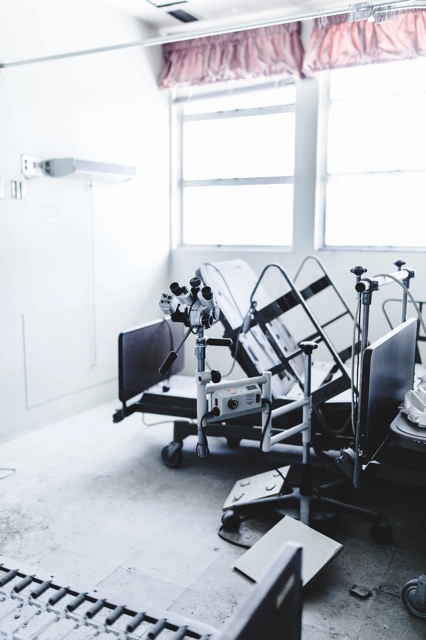 Abandoned USC Hospital photograph